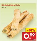 Netto Marken-Discount Schwerte - Börekstick Spinat-Feta Angebot im Prospekt Börekstick Spinat-Feta bei Netto Marken-Discount im Schwerte Prospekt für 0,59 €