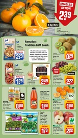 Weintrauben im REWE Prospekt in Osnabrück Aktueller REWE Prospekt mit Weintrauben, "Dein Markt", Seite 6