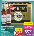 Premium Pilsener Angebote von Warsteiner bei Netto Marken-Discount Gotha für 9,99 €