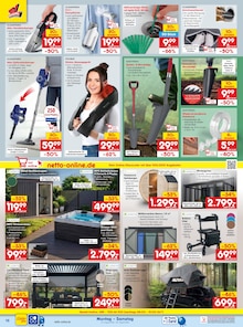 Gartenmöbel im Netto Marken-Discount Prospekt "Aktuelle Angebote" mit 49 Seiten (Chemnitz)