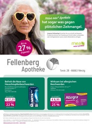 mea - meine apotheke Prospekt mit 4 Seiten