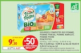 Promo Gourdes Compotes Bio Pomme, Pomme Fraise, Pomme Abricot, Pomme Poire à 4,65 € dans le catalogue Intermarché à Cran-Gevrier