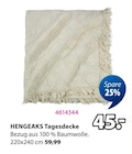 HENGEAKS Tagesdecke bei JYSK im Ahrensfelde Prospekt für 45,00 €