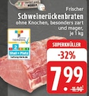 Frischer Schweinerückenbraten bei E center im Andernach Prospekt für 7,99 €