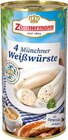 EDEKA - 4 Münchner Weißwürste Angebot im Prospekt 4 Münchner Weißwürste bei EDEKA im Prospekt "" für 2,99 €