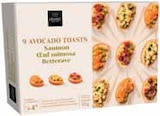 Avocado toasts surgelés - ERHARD TRAITEUR en promo chez Intermarché Avocado toasts surgelés - ERHARD TRAITEUR dans le catalogue Intermarché