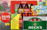 Aktuelles Coca-Cola, Fanta Sprite Angebot bei EDEKA in Osnabrück ab 11,99 €