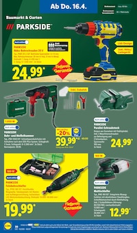Bohrmaschine im Lidl Prospekt "LIDL LOHNT SICH" mit 70 Seiten (Magdeburg)