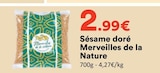 Promo Sésame doré à 2,99 € dans le catalogue Hmarket à Vert-Saint-Denis