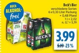 Aktuelle Becks Angebote bei diska in Erlangen Aktuelles Beck's Angebot bei diska in Erlangen ab 3,99 €