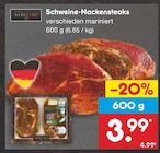 Schweine-Nackensteaks Angebote bei Netto Marken-Discount Falkensee für 3,99 €