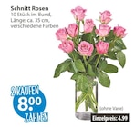 Schnitt Rosen im aktuellen V-Markt Prospekt für 4,99 €