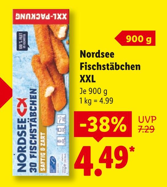 Fischstäbchen XXL