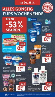 Joghurt Angebot im aktuellen ALDI SÜD Prospekt auf Seite 39