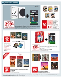 Offre Console De Jeux dans le catalogue Auchan Hypermarché du moment à la page 63