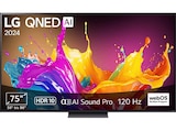 75QNED86T6A QNED TV (Flat, 75 Zoll / 190 cm, UHD 4K, SMART TV, webOS 24 mit ThinQ) im MediaMarkt Saturn Prospekt 75QNED86T6A QNED TV (Flat, 75 Zoll / 190 cm, UHD 4K, SMART TV, webOS 24 mit ThinQ) von LG im aktuellen MediaMarkt Saturn Prospekt für 1.859,00 €