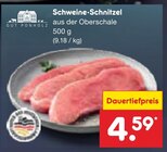 Aktuelle Schweinefleisch Angebote bei Netto Marken-Discount in Jena Aktuelles Schweine-Schnitzel Angebot bei Netto Marken-Discount in Jena ab 4,59 €