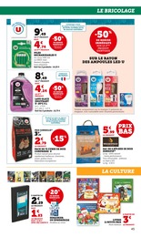 Prix et réduction Allume-Feu dans le prospectus Super U en cours Offre Allume-Feu dans le catalogue Super U du moment à la page 45