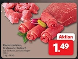 Markant Nordwest Butjadingen - Rinderrouladen Angebot im Prospekt Rinderrouladen bei Markant Nordwest im Butjadingen Prospekt für 1,49 €