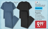 Pyjama Regular Fit Blau von UP2FASHION im aktuellen ALDI Nord Prospekt