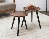 2 tables basses gigognes en promo chez Super U Noisy-le-Grand à 29,99 €