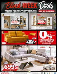 Couchtisch im Segmüller Prospekt "BLACK WEEK DEALS" auf Seite 2