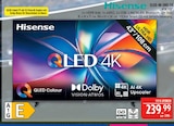 QLED-4K-UHD-TV 43E7Q Angebote von Hisense bei Marktkauf Markranstädt für 239,99 €