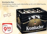 Bier Angebote von Krombacher bei GLOBUS Leipzig für 9,99 €