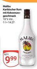 Karibischer Rum Angebote von Malibu bei GLOBUS Saarlouis für 9,99 €