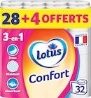 Papier hygiénique confort blanc x28 - LOTUS dans le catalogue Intermarché Express