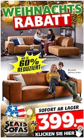 Aktueller Seats and Sofas Prospekt mit Kleiderschrank, "WEIHNACHTS RABATT", Seite 1