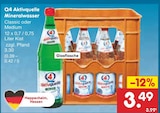 Aktivquelle Mineralwasser Angebote von Q4 bei Netto Marken-Discount Mannheim für 3,49 €