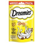 DREAMIES? mit köstlichem Käse 180 g Mega Pack Angebote von Dreamies bei Zookauf Voerde für 2,49 €