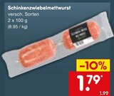 Aktuelles Schinkenzwiebelmettwurst Angebot bei Netto Marken-Discount in Essen ab 1,79 €