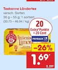 Ländertee im Angebot bei Netto Marken-Discount in Erfurt Ländertee Angebote von Teekanne bei Netto Marken-Discount Erfurt für 1,69 €