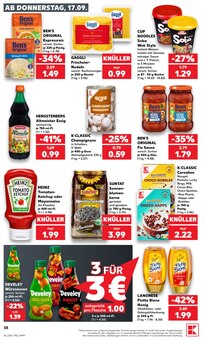 Essig im Kaufland Prospekt "Hier bin ich richtig" mit 66 Seiten (Nürnberg)