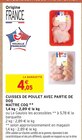 Promo Cuisses de poulet avec partie de dos à 4,05 € dans le catalogue Intermarché à La Fare-en-Champsaur