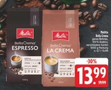 BellaCrema ESPRESSO im Angebot bei EDEKA in Suhl BellaCrema ESPRESSO Angebote von Melitta bei EDEKA Suhl für 13,99 €
