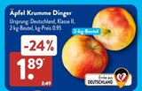 Aktuelles Äpfel Krumme Dinger Angebot bei ALDI SÜD in Duisburg ab 1,89 €