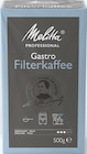 Gastro Filterkaffee Angebote von Melitta bei Metro Krefeld für 4,59 €