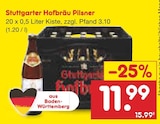 Pilsner bei Netto Marken-Discount im Starzach Prospekt für 11,99 €