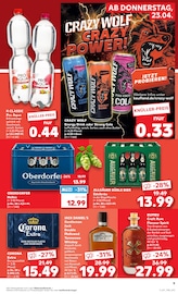 Aktueller Kaufland Prospekt mit Bier, "KNÜLLER", Seite 21