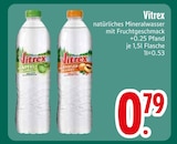 natürliches Mineralwasser mit Fruchtgeschmack im EDEKA Prospekt natürliches Mineralwasser mit Fruchtgeschmack von Vitrex im aktuellen EDEKA Prospekt für 0,79 €