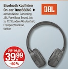 Bluetooth Kopfhörer On-ear Tune660NC von JBL im aktuellen V-Markt Prospekt für 39,99 €