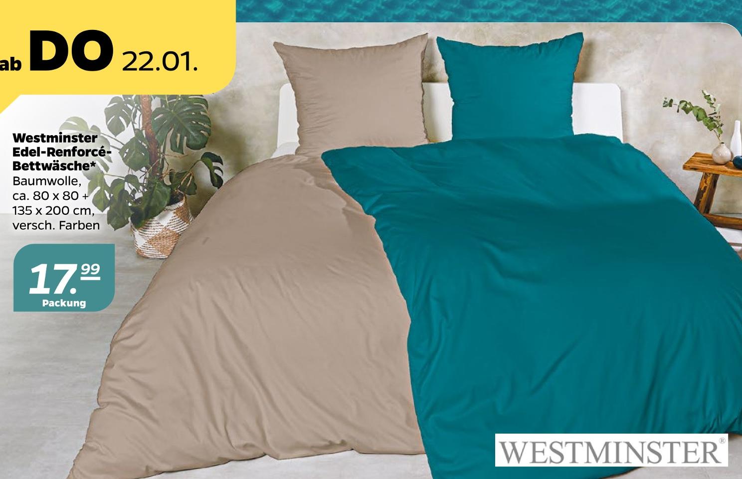 Edel-Renforcé-Bettwäsche