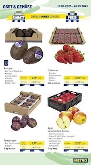Erdbeeren im aktuellen METRO Prospekt (Bonn) Erdbeeren im METRO Prospekt "Wochenangebote + Markets" mit 27 Seiten (Bonn)