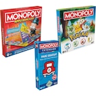 SUR MONOPOLY APPLI BANCAIRE, MONOPOLY POKÉMON ET LES EXTENSIONS DE MONOPOLY CLASSIQUE - HASBRO GAMES - Carrefour Market à Carpentras SUR MONOPOLY APPLI BANCAIRE, MONOPOLY POKÉMON ET LES EXTENSIONS DE MONOPOLY CLASSIQUE - HASBRO GAMES en promo chez Carrefour Market Carpentras