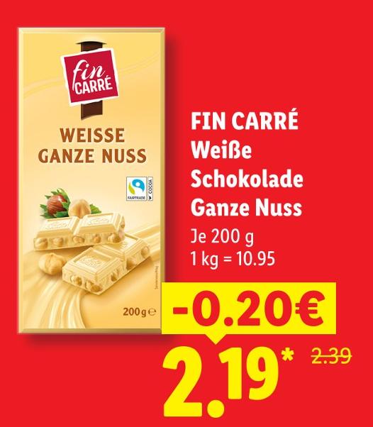 Weiße Schokolade Ganze Nuss