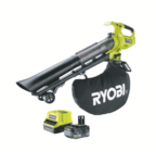 Akku-Laubsauger „RY18BVXA-150“ im toom Baumarkt Prospekt Akku-Laubsauger „RY18BVXA-150“ von RYOBI im aktuellen toom Baumarkt Prospekt für 199,99 €