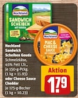 Aktuelles Sandwich Scheiben Gouda Angebot bei REWE in Saarbrücken ab 1,79 €
